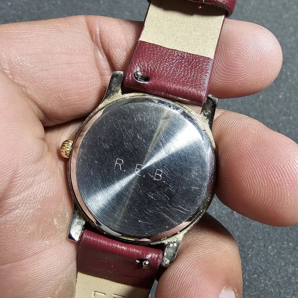 Vintage Time America Ladies Quartz Watch Silver/gold Tone Date Just Working show - Picture 9 of 9